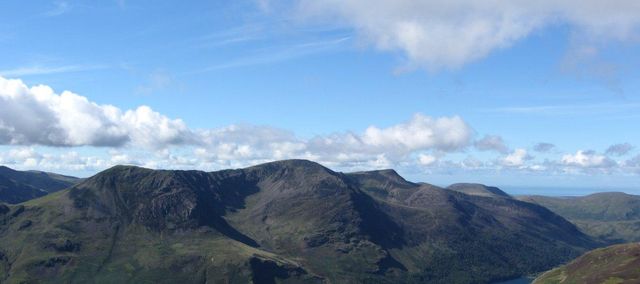 High Stile and Buttermere landscape